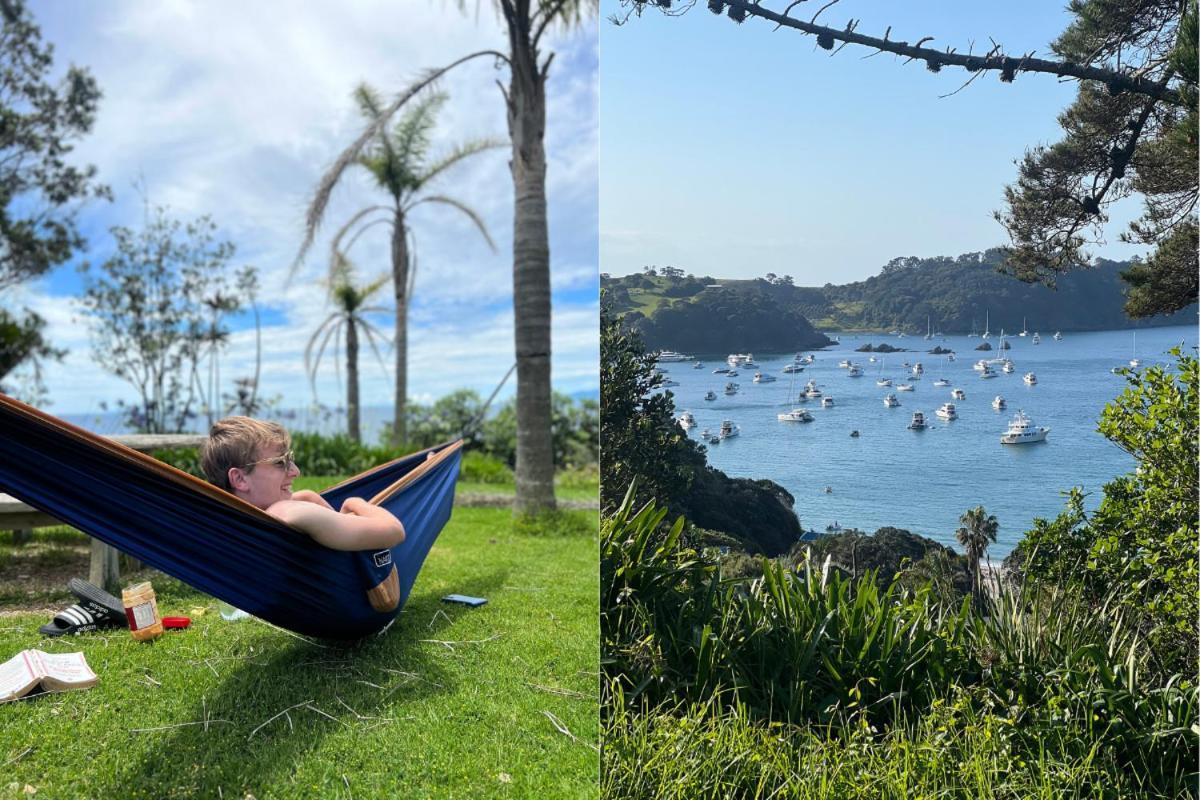 Waiheke Backpackers Hostel Onetangi Bagian luar foto