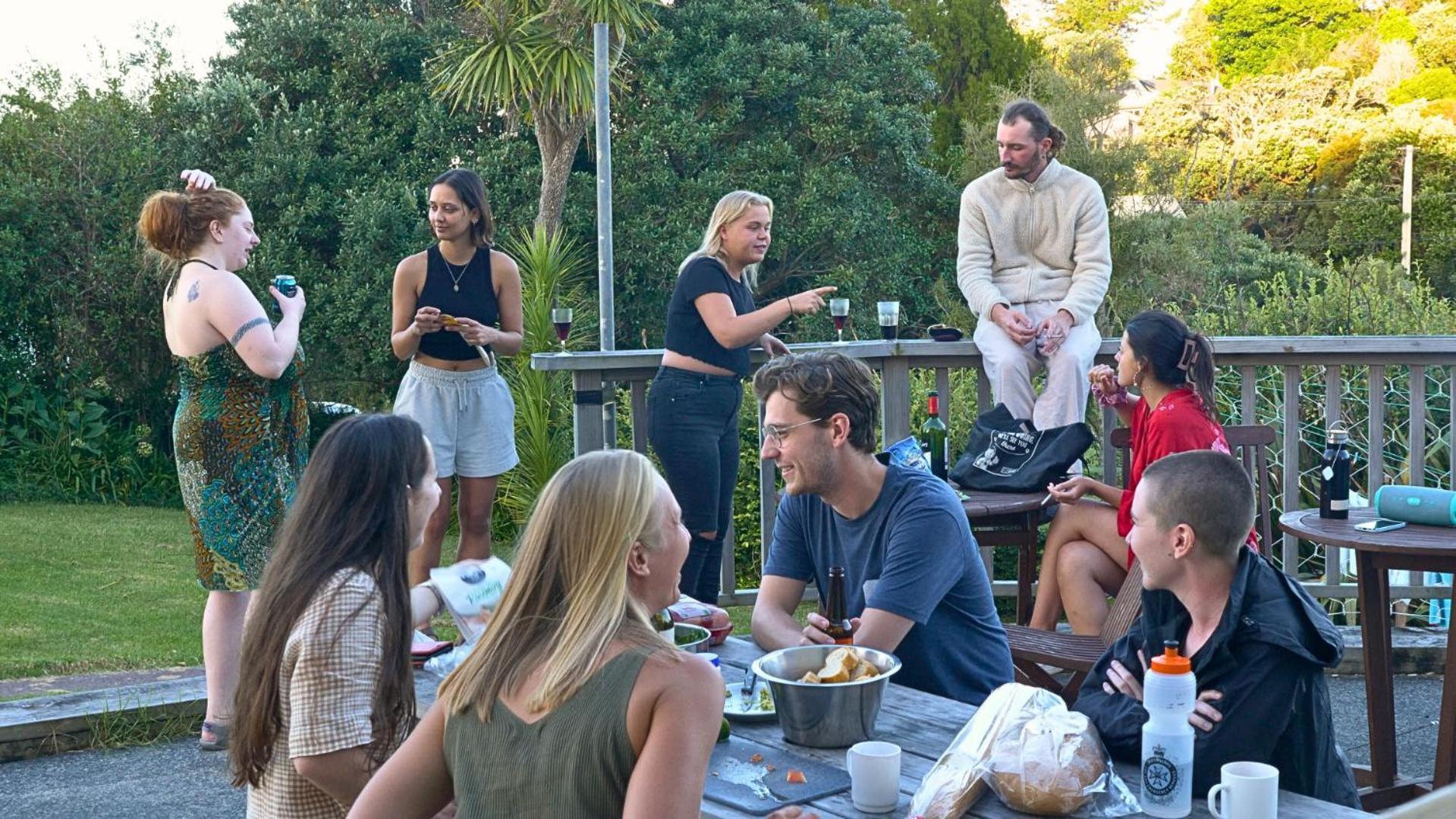 Waiheke Backpackers Hostel Onetangi Bagian luar foto